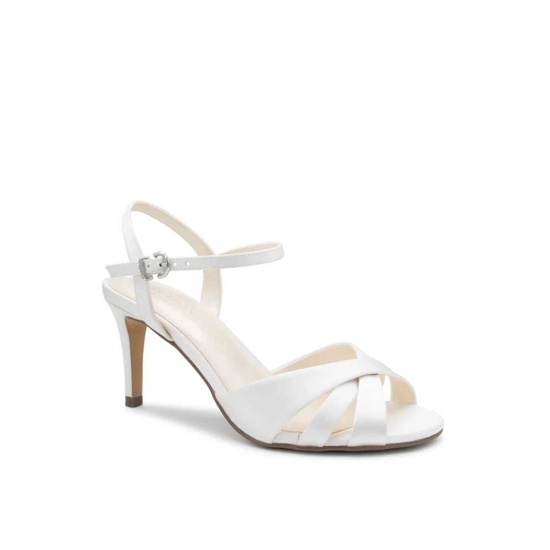 Arista Satin Wide Fit Wedding Shoes - Image 2