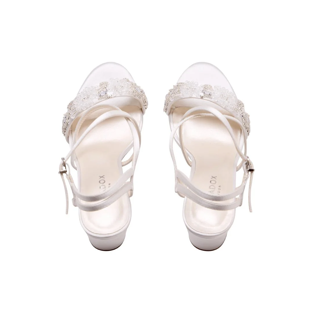 Atelier Cross Front Wedding Sandals - Image 4