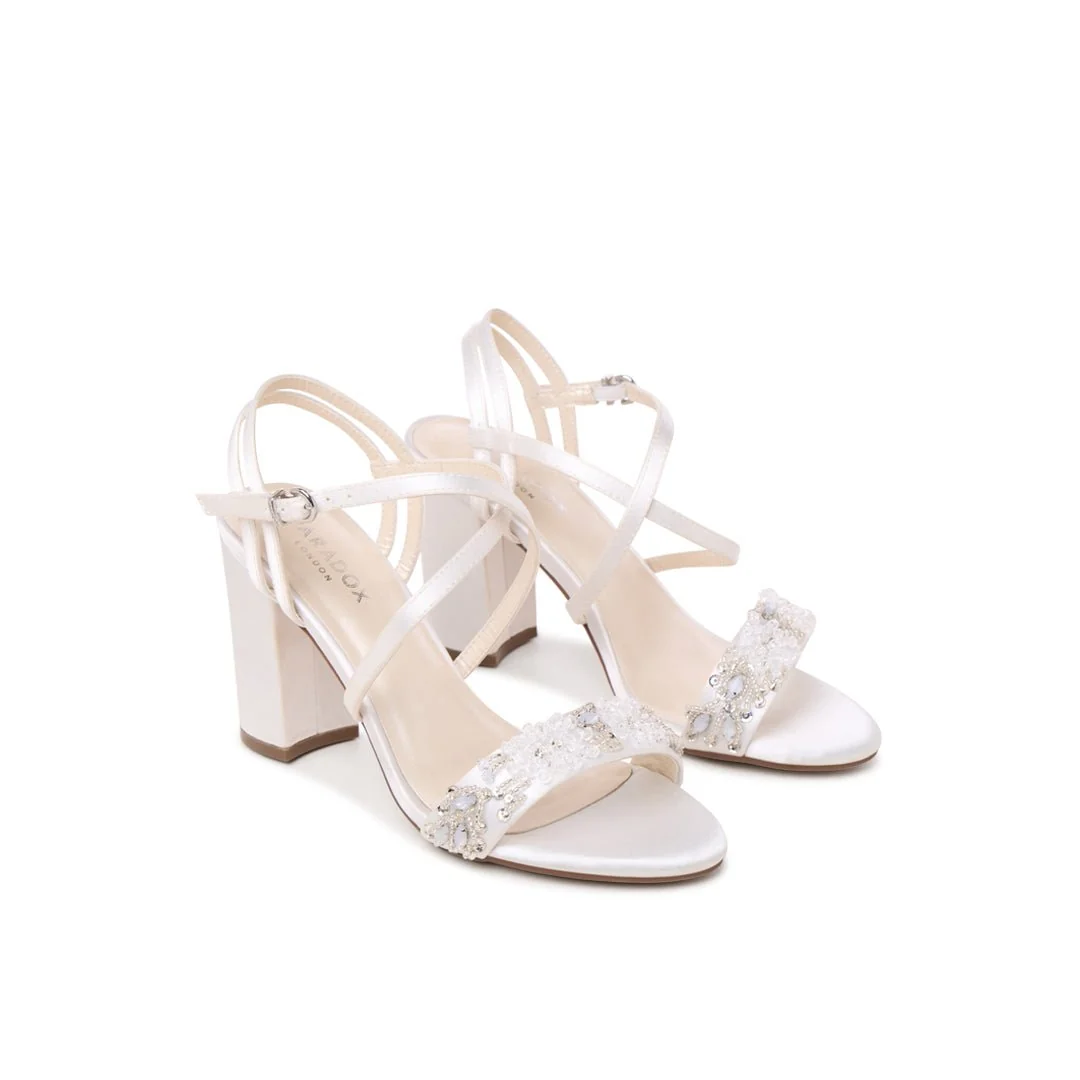 Atelier Cross Front Wedding Sandals - Image 6