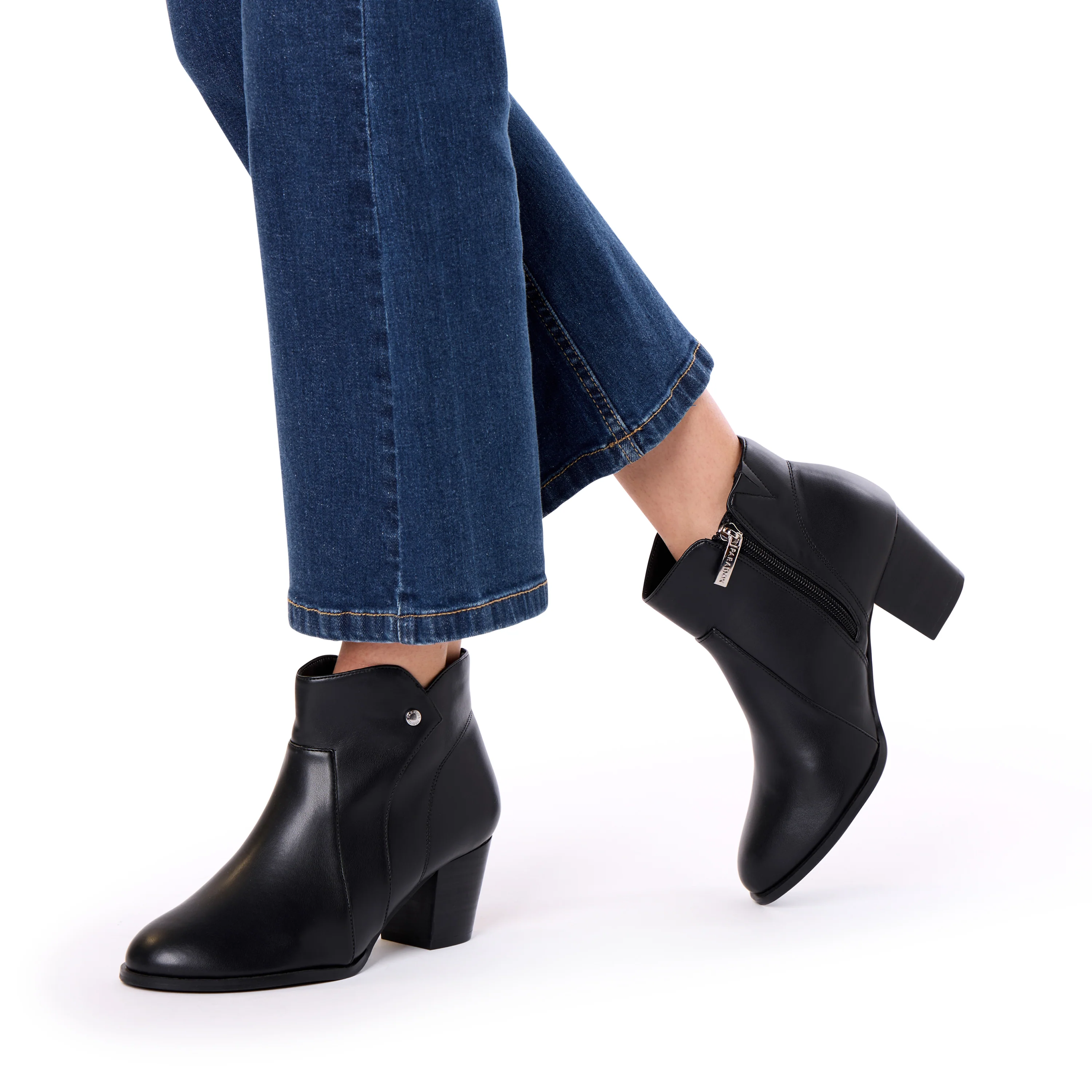 Belinda Wide Fit Ankle Boots - Image 3