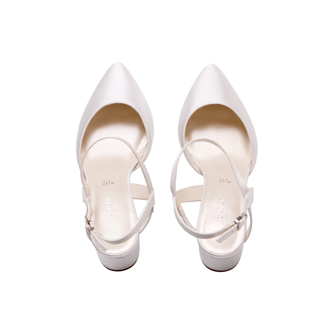 Bianco Wide Fit Wedding Shoes - Image 6