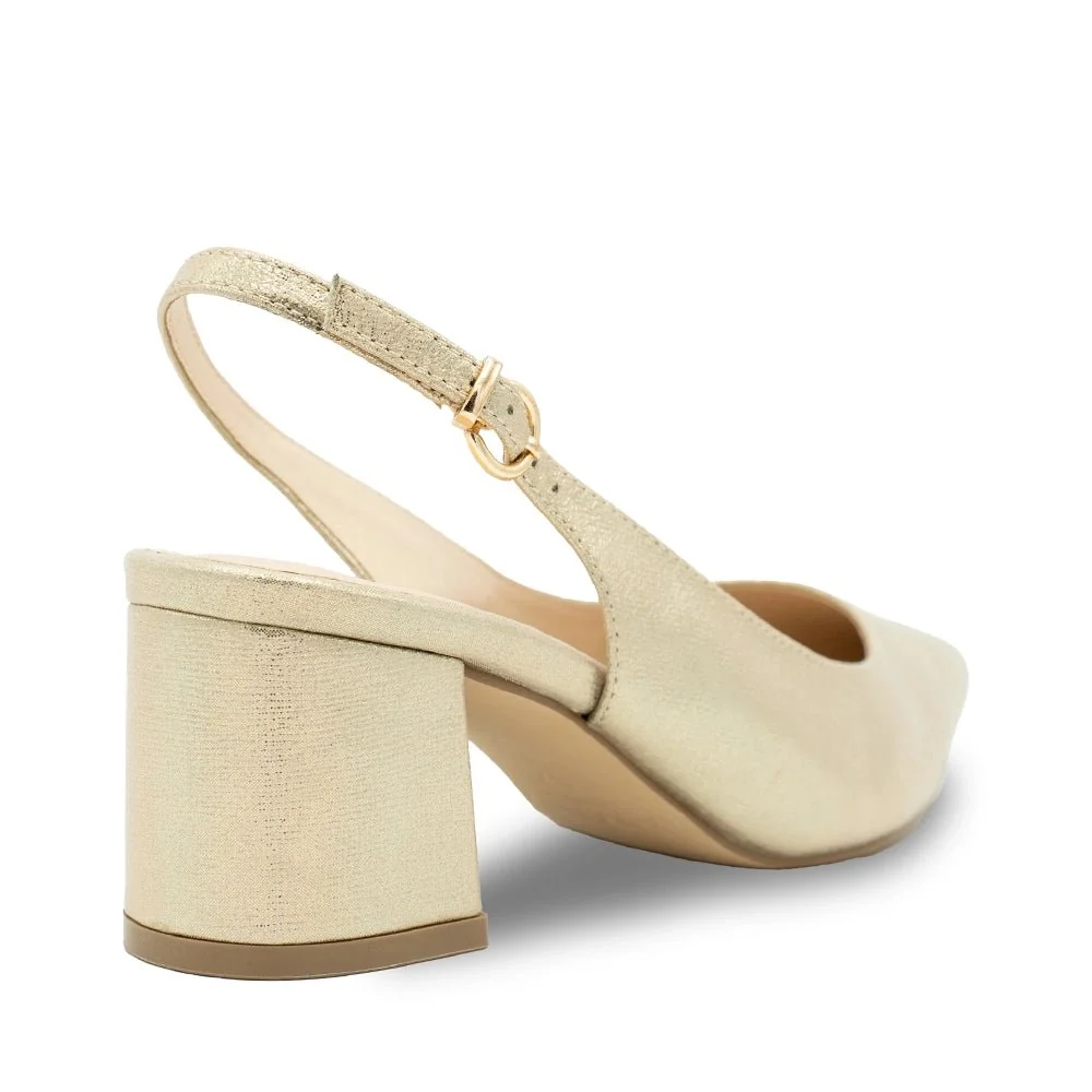 Flynn Wide Fit Slingback Court Shoe - Image 4