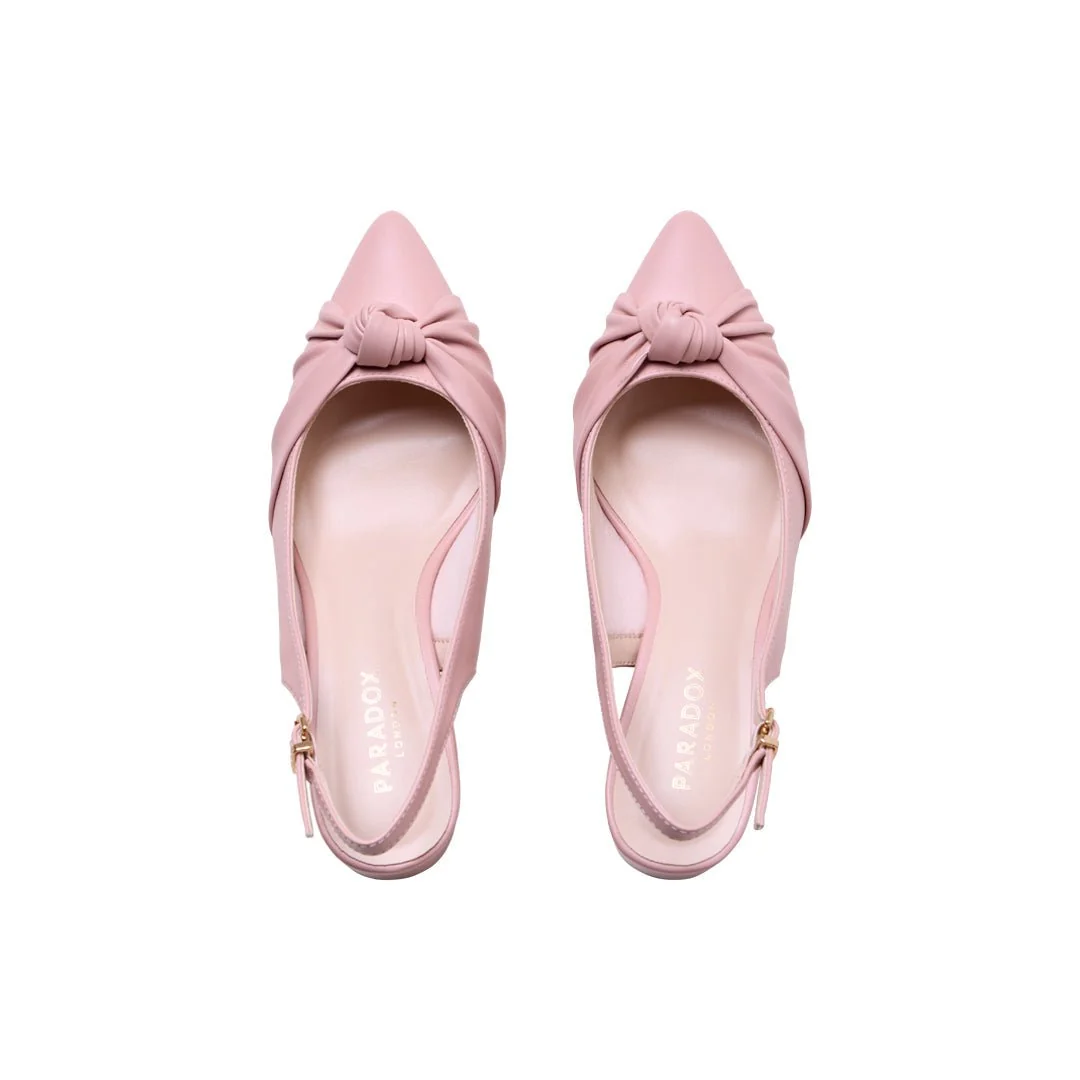 Ilene Block Heel Court Shoes - Image 5