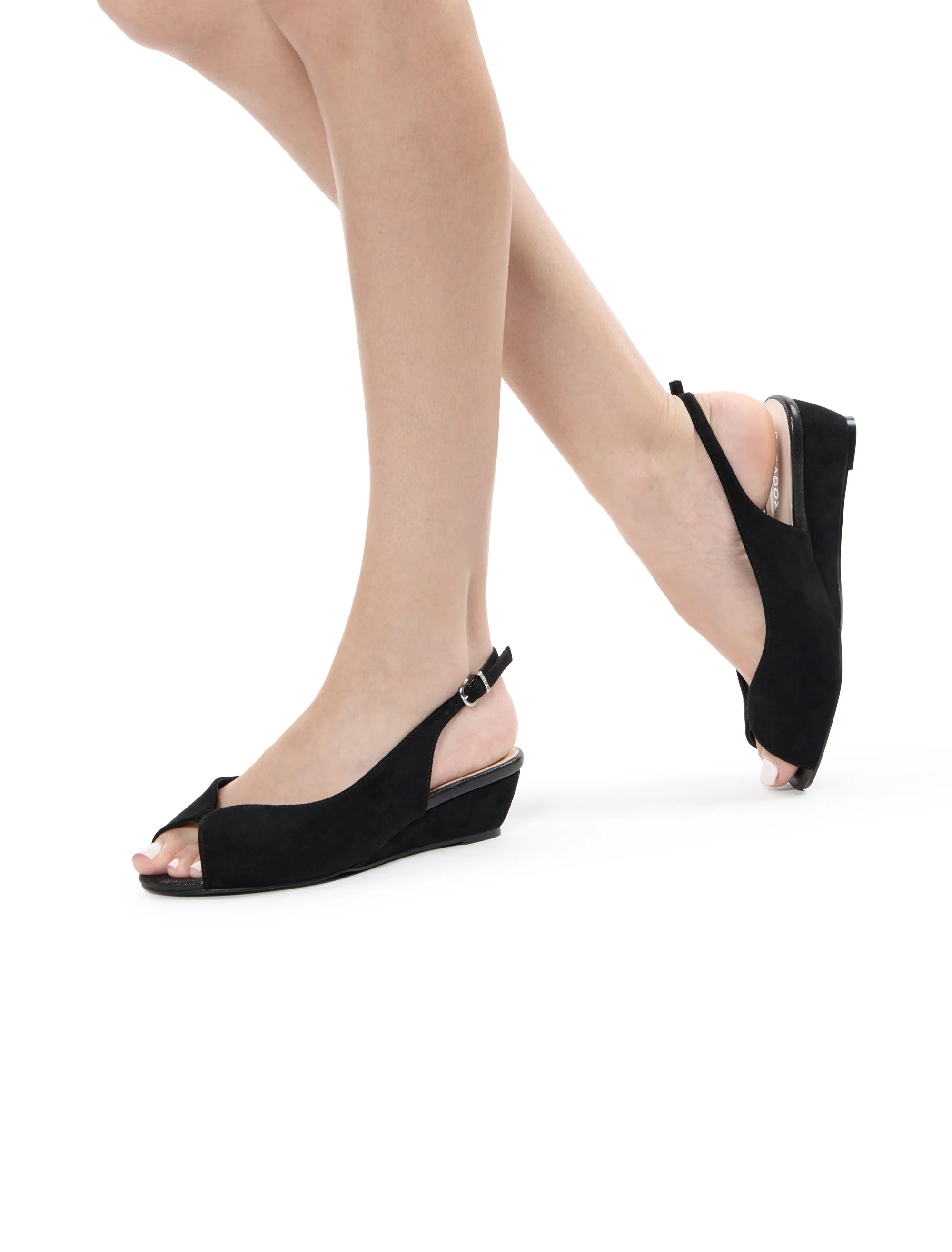 Janine Wide Fit Wedge Sandals - Image 3