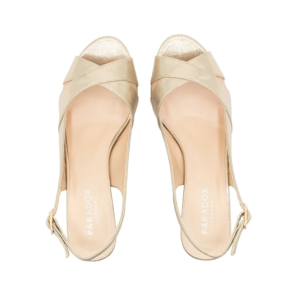 Luisa Slingback Platform Sandals - Image 5