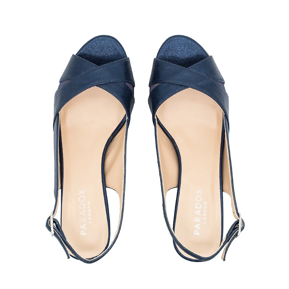 Luisa Slingback Platform Sandals - Image 5