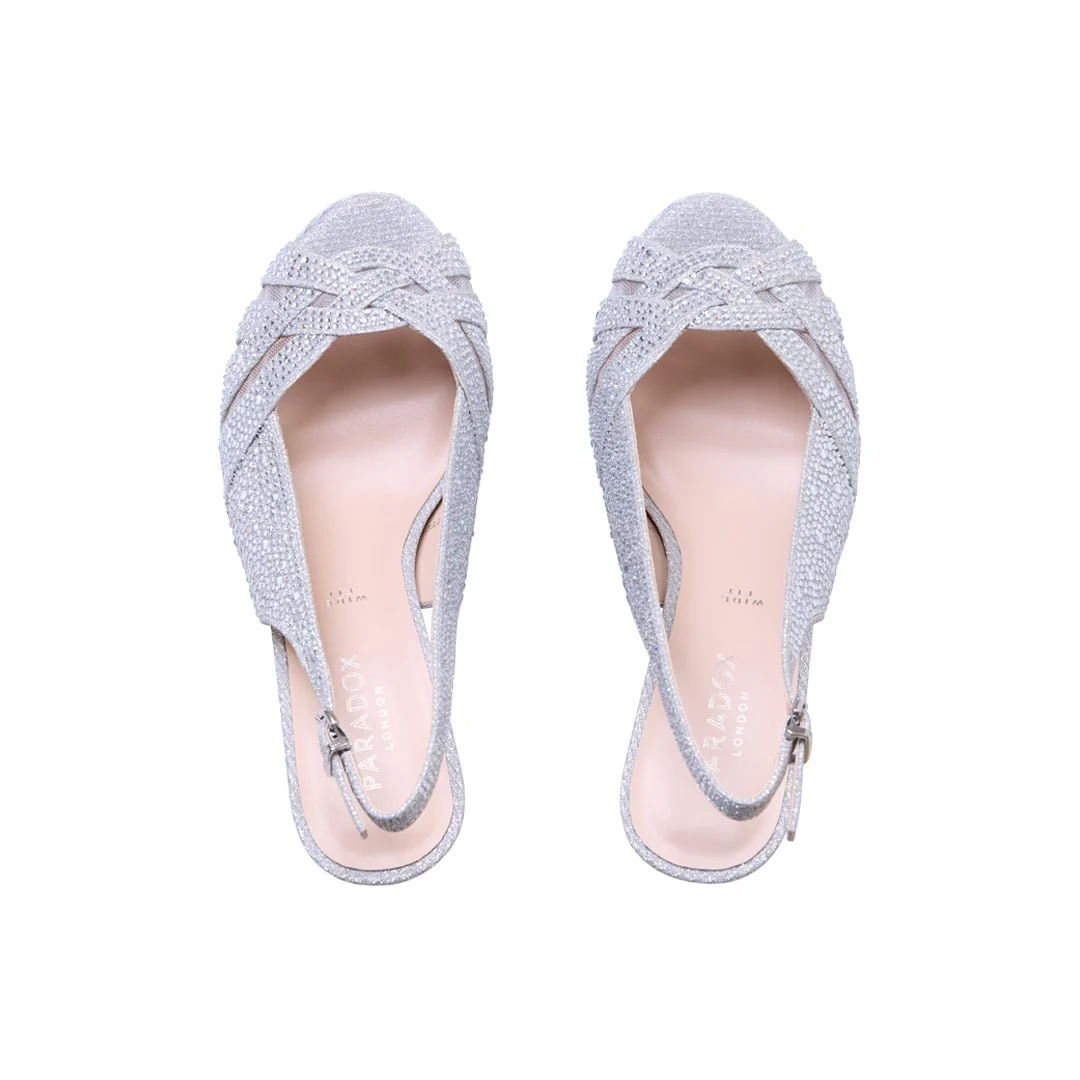 Novella Wide Fit Platform Heels - Image 5
