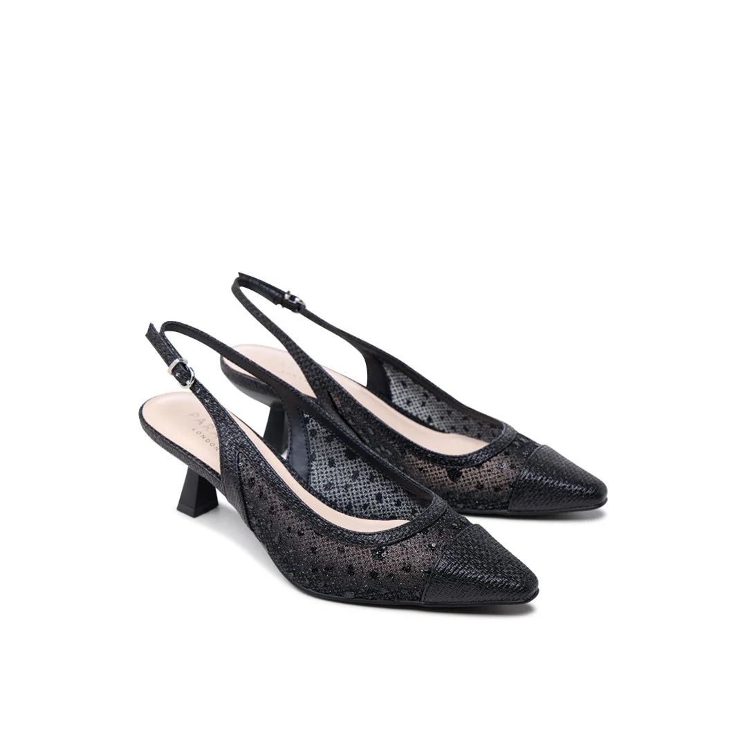 Tamsin Kitten Slingback Heels - Image 6