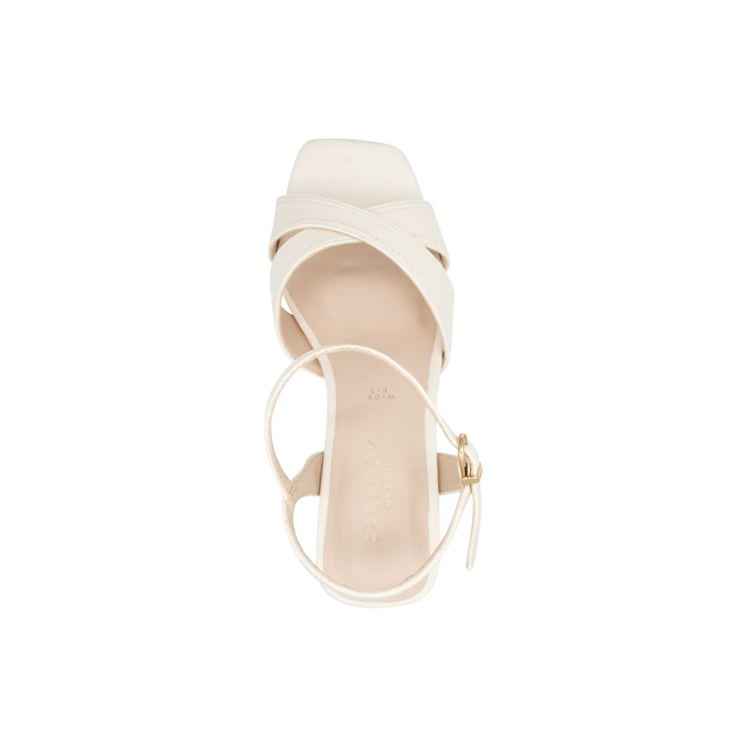Tassia Wide Fit Flared Heels - Image 9