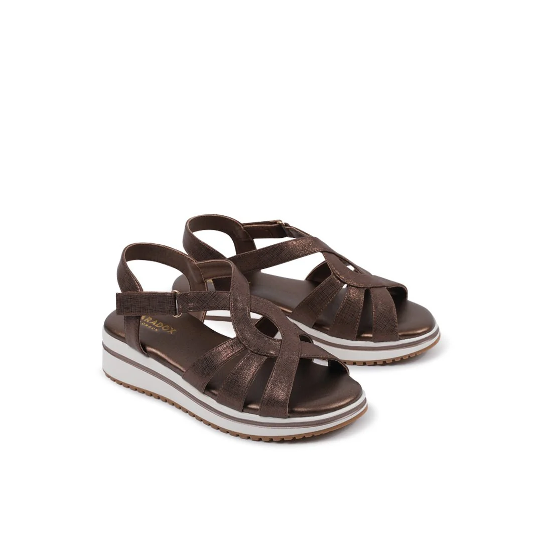 Vera Wedge Sandals - Image 5