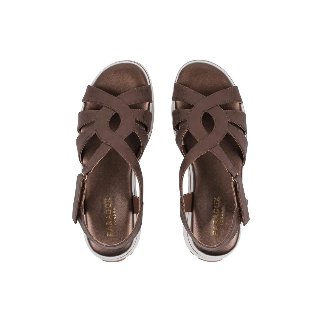 Vera Wedge Sandals - Image 4