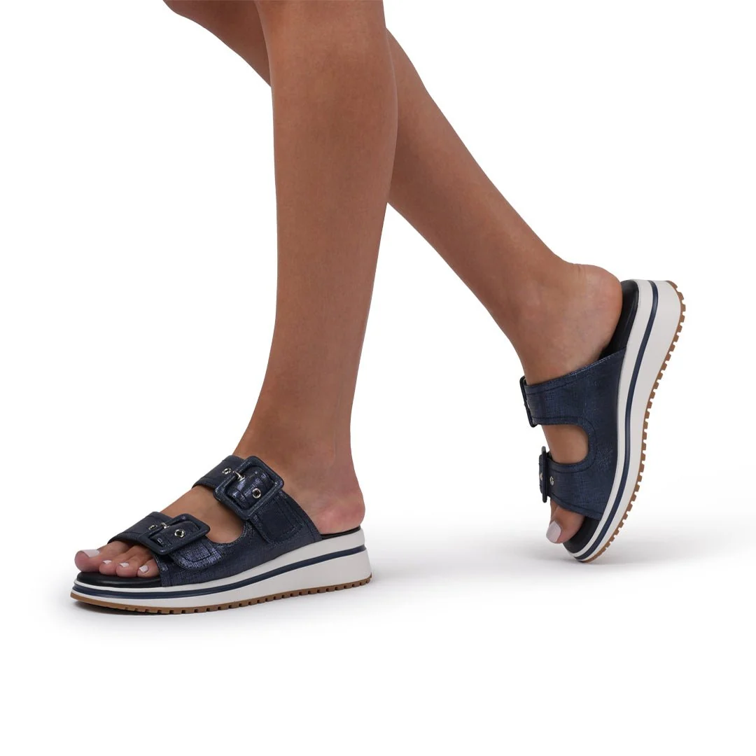 Voyage Wedge Mule Sandals - Image 3