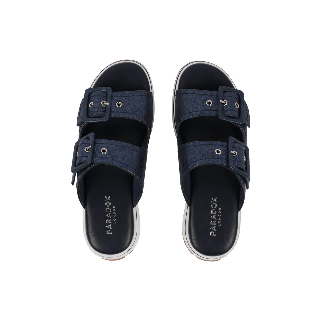 Voyage Wedge Mule Sandals - Image 4
