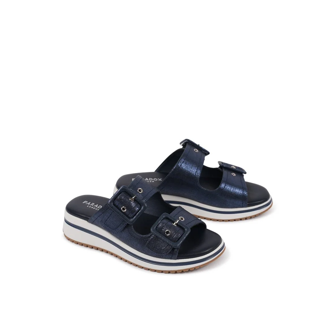 Voyage Wedge Mule Sandals - Image 5